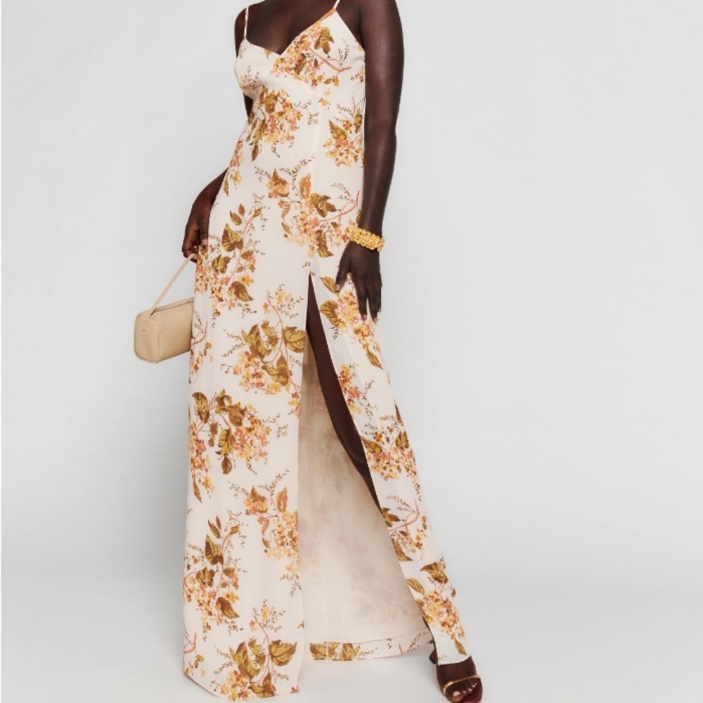Reformation Pyper maxi Dress size 8 - Picture 6 of 16